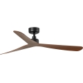FARO 34197 - Stropný ventilátor ROCKER M pr. 132 cm hnedý/čierny + diaľkové ovládanie
