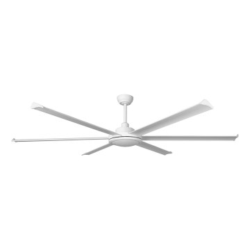FARO 34202-130 - LED Stropný ventilátor ROTTERDAM XL LED/32W/230V biela pr. 200 cm + diaľkové ovládanie