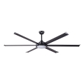 FARO 34203-130 - LED Stropný ventilátor ROTTERDAM XL LED/32W/230V čierna pr. 200 cm + diaľkové ovládanie