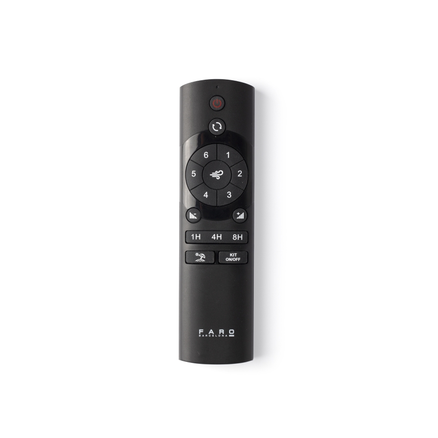 FARO 34280WT-11L - Stropný ventilátor KLIM M 1xE27/15W/230V drevo/biela pr. 125 cm Wi-Fi Tuya + diaľkové ovládanie