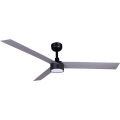 FARO 342871S - LED Stmievateľný stropný ventilátor CRUISER XL LED/18W/230V 2700/3000/4000K priemer 160 cm šedá/čierna + diaľkové ovládanie