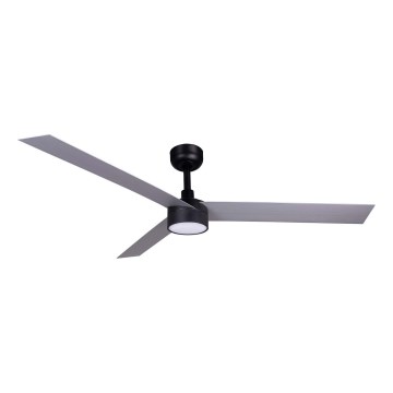 FARO 342871S - LED stmievateľný stropný ventilátor CRUISER XL LED/18W/230V 2700/3000/4000K priemer 160 cm sivá/čierna + diaľkové ovládanie