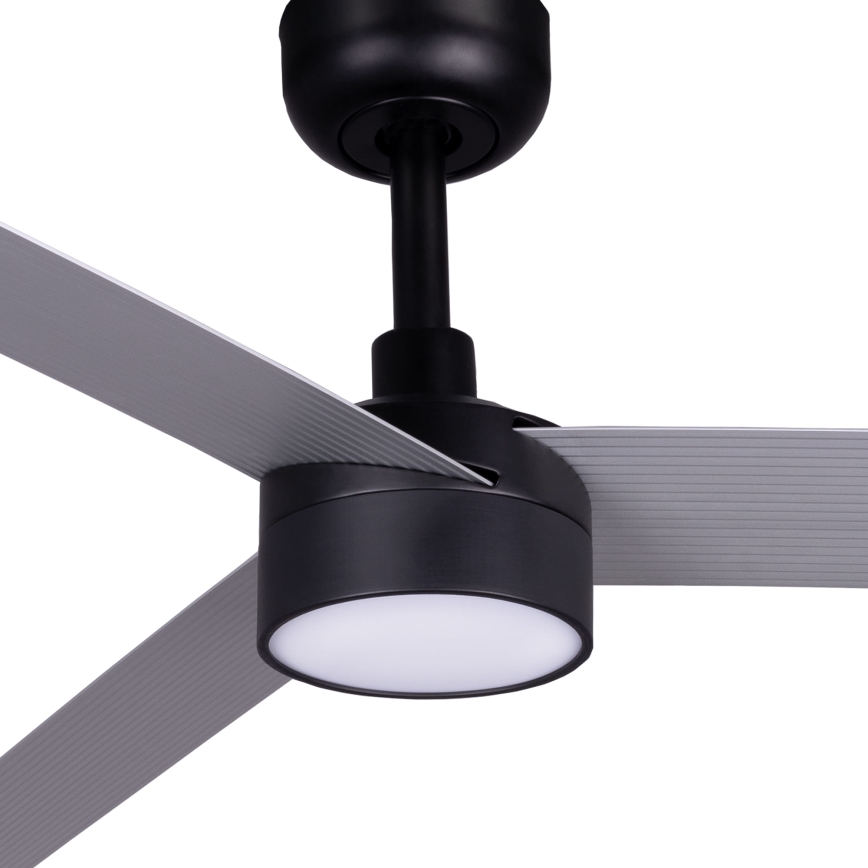 FARO 342871S - LED stmievateľný stropný ventilátor CRUISER XL LED/18W/230V 2700/3000/4000K priemer 160 cm sivá/čierna + diaľkové ovládanie