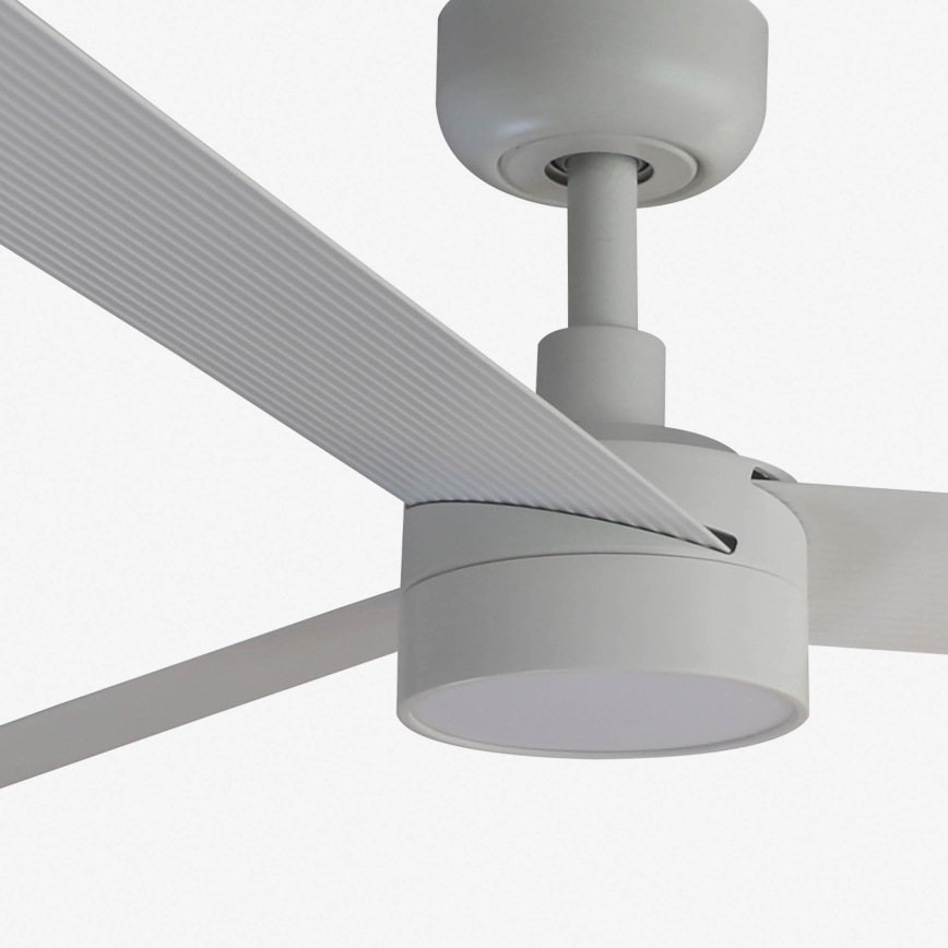 FARO 34290-1TW - LED Stmievateľný ventilátor CRUISER LED/20W/230V 2700/4000/6500K pr. 132 cm biela + diaľkové ovládanie