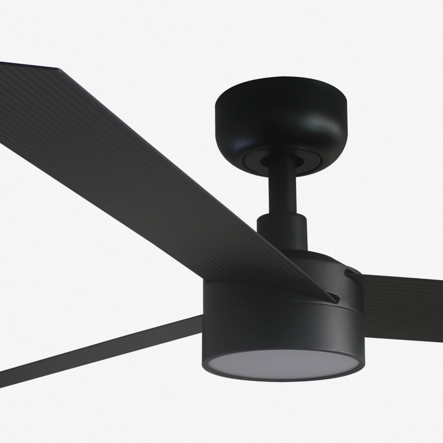 FARO 34291-1TW - LED stmievateľný stropný ventilátor CRUISER LED/20W/230V 2700/3000/4000K priemer 132 cm čierna + diaľkové ovládanie