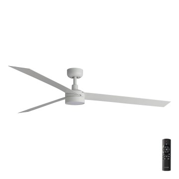 FARO 34292-1TW - LED Stmievateľný ventilátor CRUISER LED/20W/230V 2700/4000/6500K pr. 160 cm biela + diaľkové ovládanie