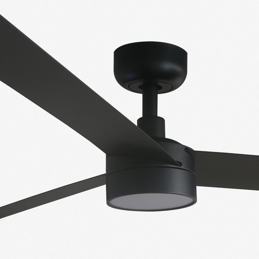 FARO 34293-1TW - LED Stmievateľný stropný ventilátor CRUISER XL LED/18W/230V 2700/4000/6500K pr. 160 cm čierna + diaľkové ovládanie