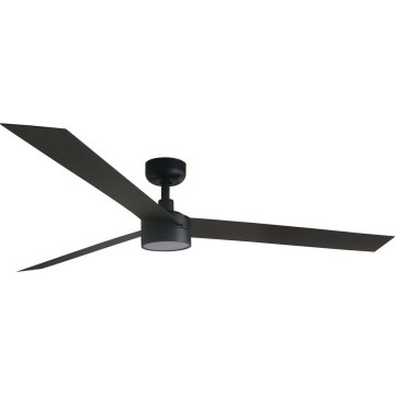 FARO 34293WT1S - LED stmievateľný stropný ventilátor CRUISER XL LED/18W/230V 2700/3000/4000K pr. 160 cm čierna Wi-Fi Tuya + diaľkové ovládanie