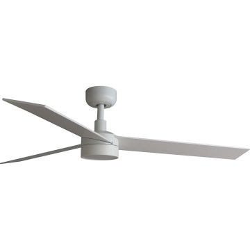 FARO 34297WT1S - LED stmievateľný stropný ventilátor RUDDER L LED/18W/230V 2700/3000/4000K priemer 132 cm béžová/biela Wi-Fi Tuya + diaľkové ovládanie
