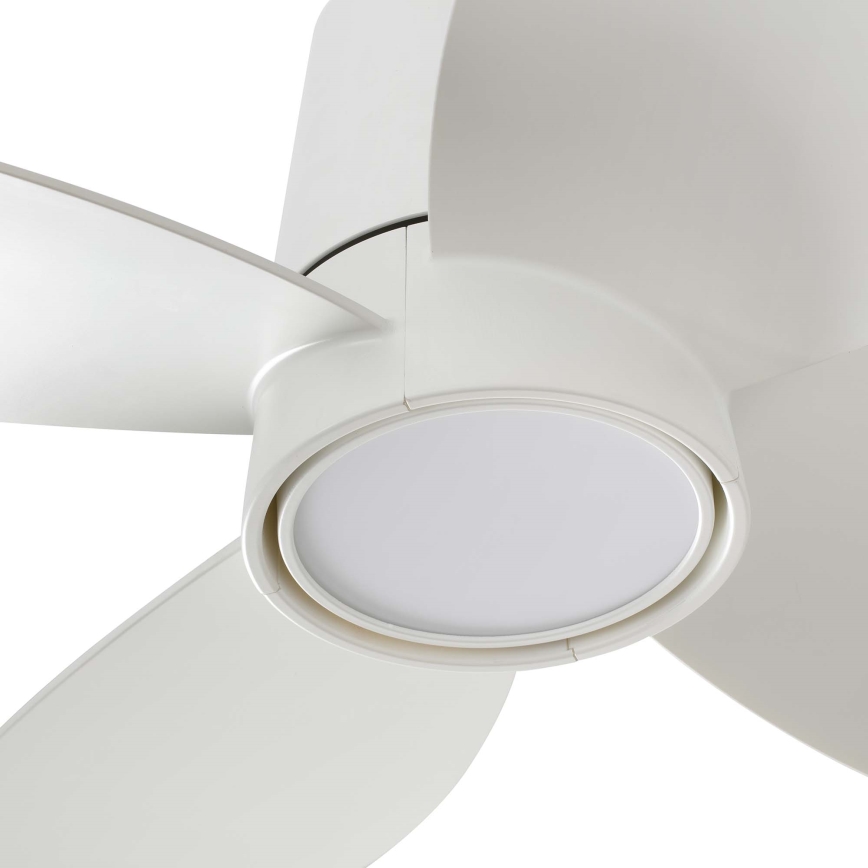 FARO 34315 - LED Stmievateľný stropný ventilátor KLOVER S LED/20W/230V 2700/4000/6500K biela pr. 80 cm + diaľkové ovládanie