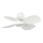 FARO 34315 - LED Stmievateľný stropný ventilátor KLOVER S LED/20W/230V 2700/4000/6500K biela pr. 80 cm + diaľkové ovládanie