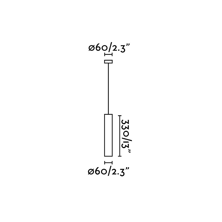 FARO 43755 - Luster na lanku STAN 1xGU10/8W/230V