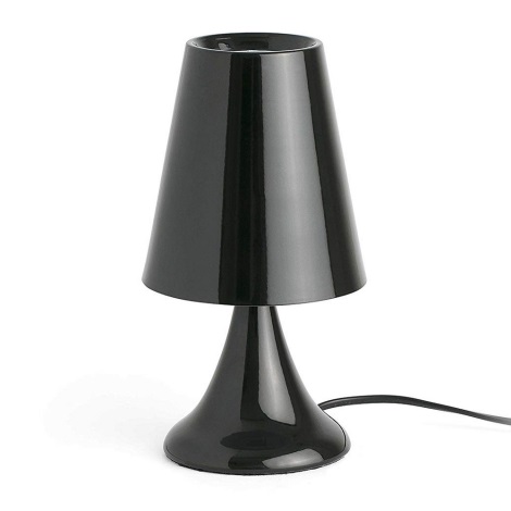 FARO 54004 - Stolná lampa SIRA 1xE14/20W/230V čierna