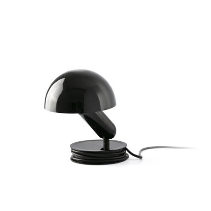 FARO 56100 - Stolná lampa s klipom 2v1 BELA 1xE27/15W/230V čierna