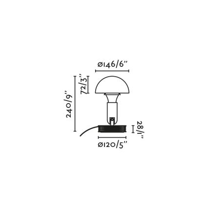 FARO 56101 - Stolná lampa s klipom 2v1 BELA 1xE27/15W/230V biela