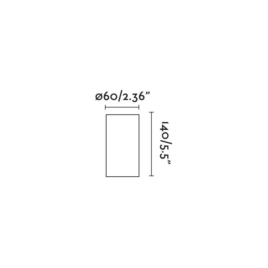FARO 62171 - Nástenné svietidlo TEN 1xE27/15W/230V čierna