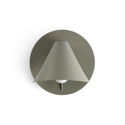 FARO 62356 - Nástenné bodové svietidlo NOON 1xE27/15W/230V zelené