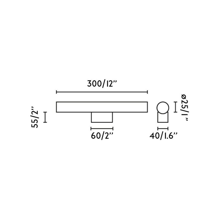 FARO 63546 - LED Kúpeľňové osvetlenie zrkadla CALMA LED/5W/230V IP44 biela