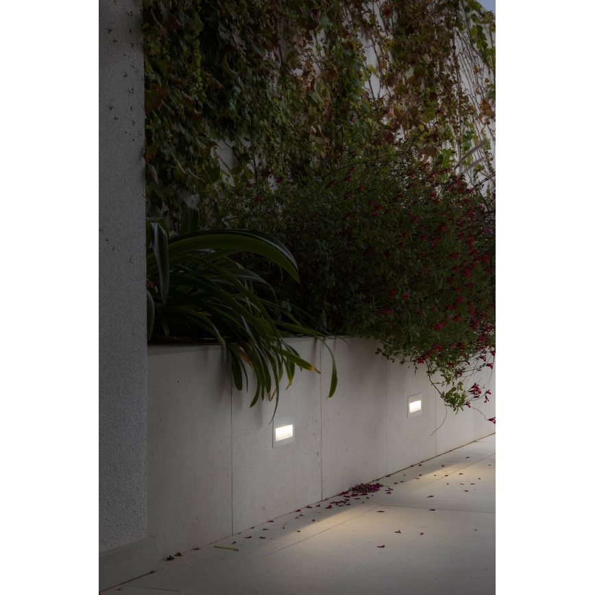 FARO 70288 - LED Vstavané svietidlo MANI LED/5W/230V 2200/2700/3200/4000K IK07 IP65 biela