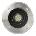 FARO 70310 - Vonkajšie nájazdové svietidlo GEISER 1xGU10/8W/230V IK08 IP67 nerezová oceľ