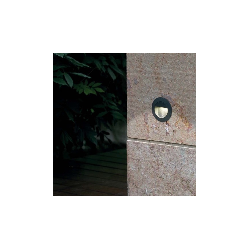 FARO 70403 - LED Vonkajšie nástenné svietidlo MINI RACING LED/1,2W/230V IP44