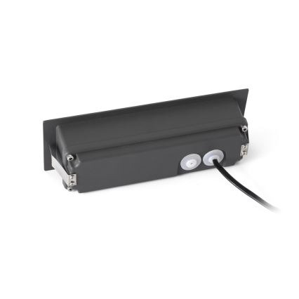 FARO 70638 - LED vonkajšie zapustené svietidlo NAT LED/8W/230V IP65 čierna
