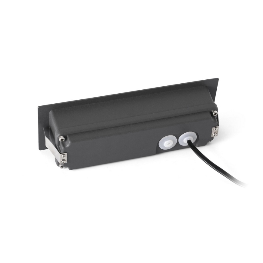 FARO 70638 - LED vonkajšie zapustené svietidlo NAT LED/8W/230V IP65 čierna