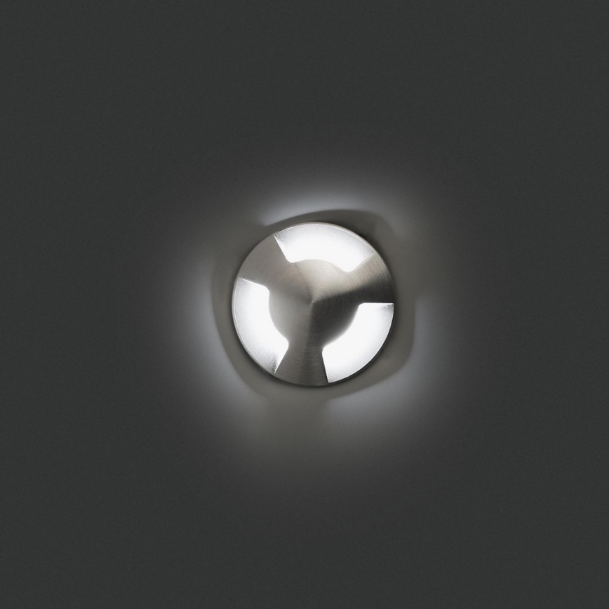 FARO 70662 - LED Vonkajšie nájazdové svietidlo KANE-3 LED/3W/24V IK08 IP67