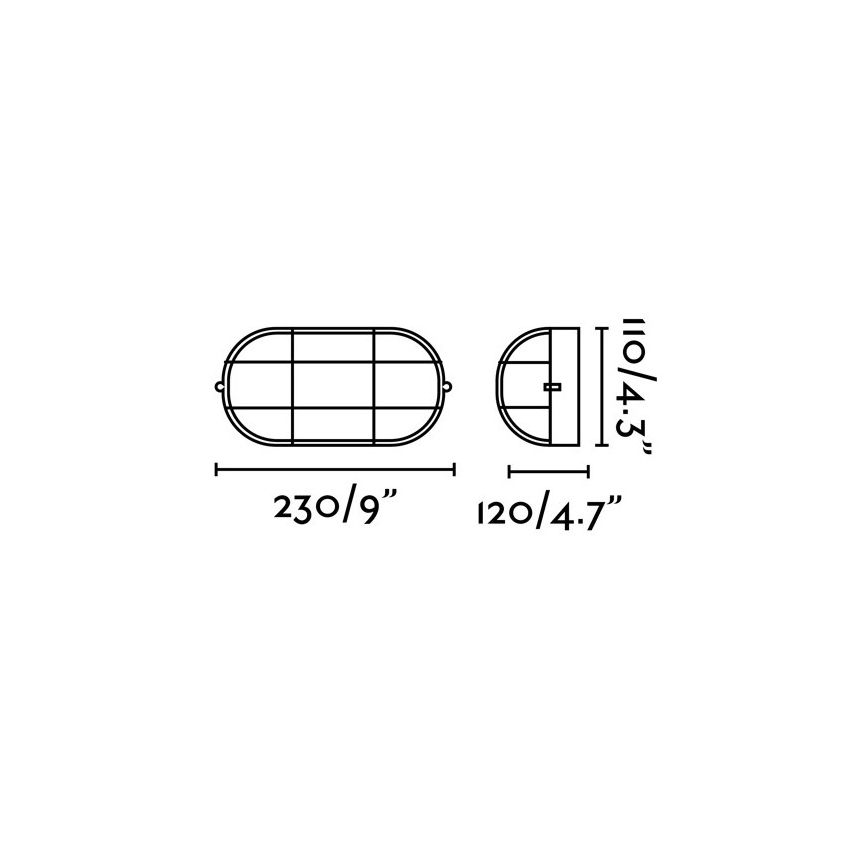 FARO 70998 - Vonkajšie nástenné svietidlo CABO 1xE27/60W/230V IP65