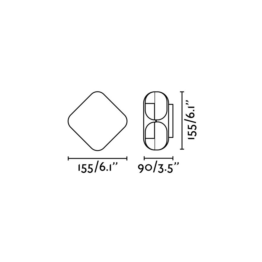 FARO 71212 - LED Vonkajšie nástenné svietidlo BU-OH LED/12W/230V IP65