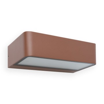 FARO 71309 - LED vonkajšie nástenné svietidlo TAKUA LED/10W/230V IP65 hnedé