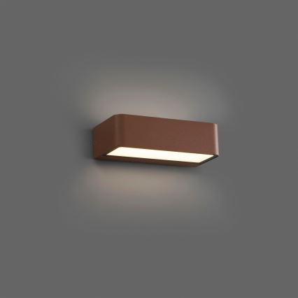 FARO 71309 - LED vonkajšie nástenné svietidlo TAKUA LED/10W/230V IP65 hnedé