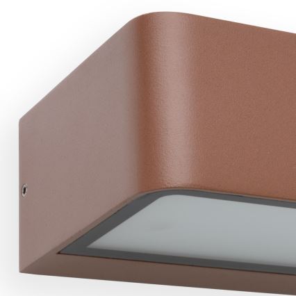 FARO 71309 - LED vonkajšie nástenné svietidlo TAKUA LED/10W/230V IP65 hnedé
