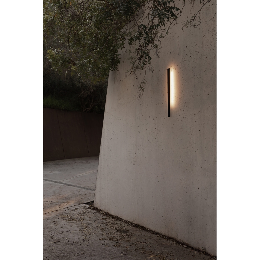 FARO 71800 - LED vonkajšie nástenné svietidlo LIME LED/6W/230V 2700/3000/4000K 60 cm CRI 90 IP65 čierne