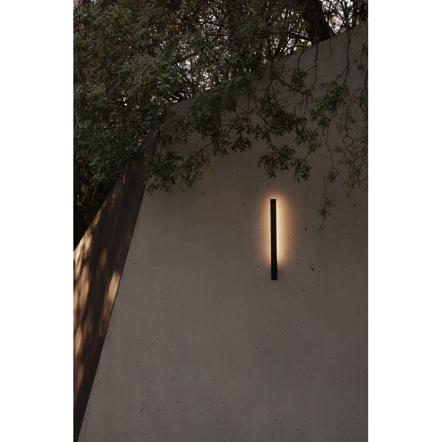 FARO 71800 - LED vonkajšie nástenné svietidlo LIME LED/6W/230V 2700/3000/4000K 60 cm CRI 90 IP65 čierne
