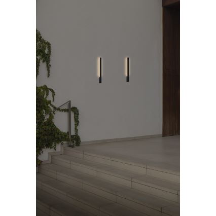 FARO 71800 - LED vonkajšie nástenné svietidlo LIME LED/6W/230V 2700/3000/4000K 60 cm CRI 90 IP65 čierne