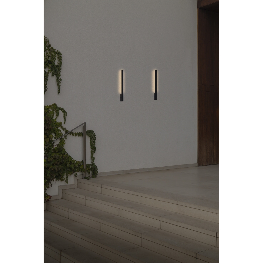 FARO 71800 - LED vonkajšie nástenné svietidlo LIME LED/6W/230V 2700/3000/4000K 60 cm CRI 90 IP65 čierne