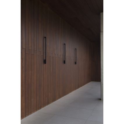 FARO 71803 - LED Vonkajšie nástenné svietidlo LIME LED/10W/230V 2700/3000/4000K 90 cm CRI 90 IP65 čierna