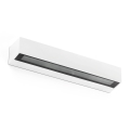 FARO 71903 - LED Vonkajšie nástenné svietidlo DORO 2xLED/10W/230V IP65 biela