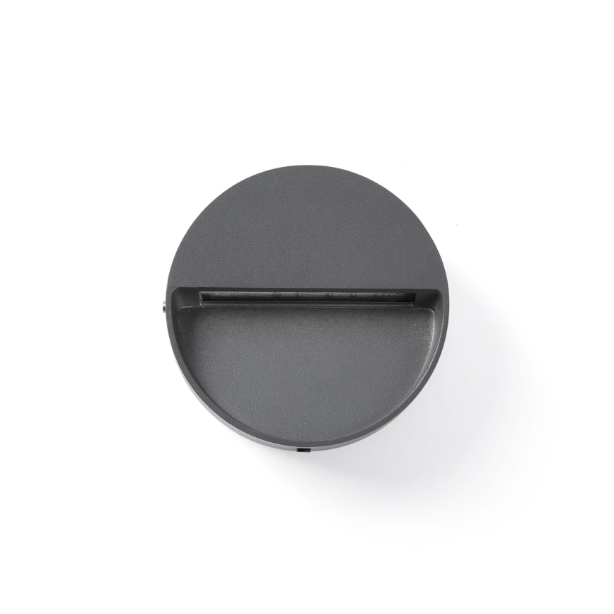 FARO 71960 - LED schodiskové svietidlo DUNE LED/3W/230V 2200/2700/3200/4000K IP65 antracitové okrúhle