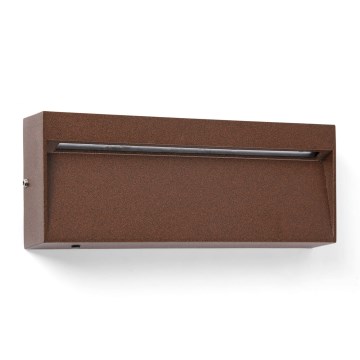 FARO 71968 - LED schodiskové svietidlo DUNE LED/6W/230V 2200/2700/3200/4000K IP65 hnedé, obdĺžnikové