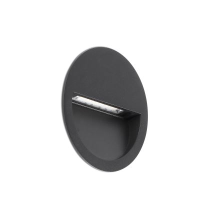 FARO 71969 - LED zapustené svietidlo POMA LED/3W/230V 2200/2700/3200/4000K IP65 antracit