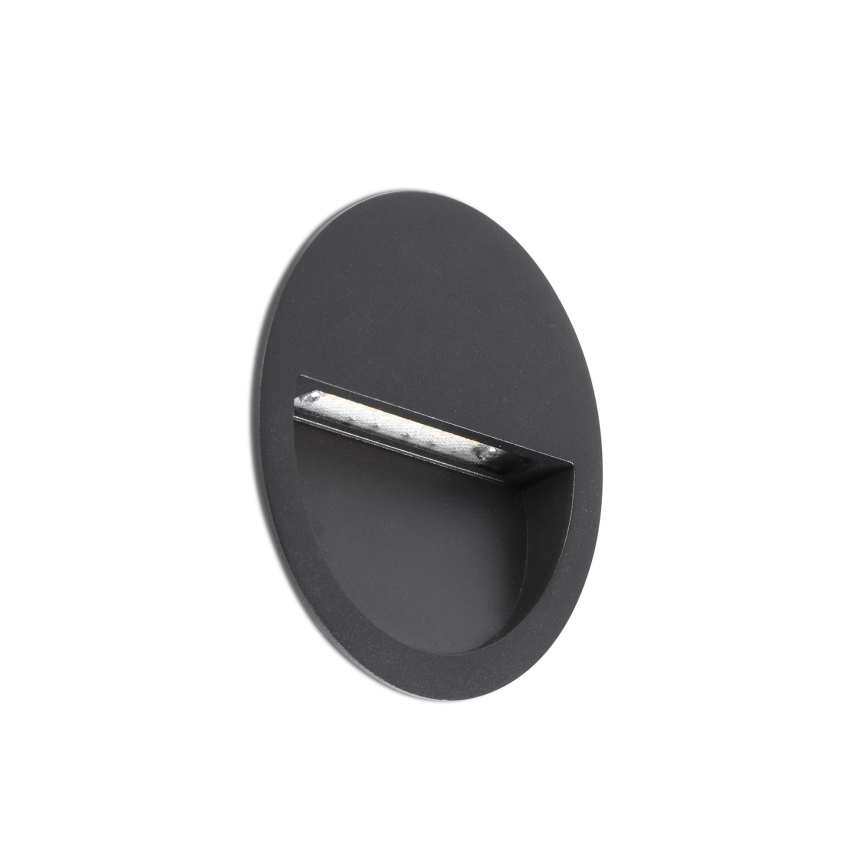 FARO 71969 - LED zapustené svietidlo POMA LED/3W/230V 2200/2700/3200/4000K IP65 antracit
