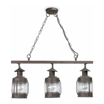 FARO 74217 - Vonkajší luster NAUTA 3xE27/13W/230V FARO 74217 - Vonkajší luster NAUTA 3xE27/13W/230V