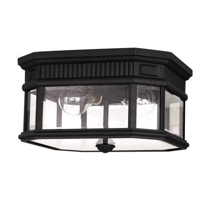 Feiss - Vonkajšie stropné svietidlo COTSWOLD LANE 2xE27/60W/230V IP44