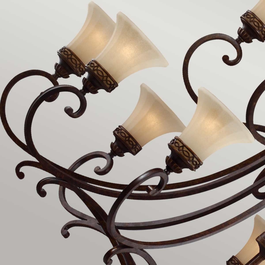 Feiss - Luster na reťazi DRAWING ROOM 18xE27/60W/230V