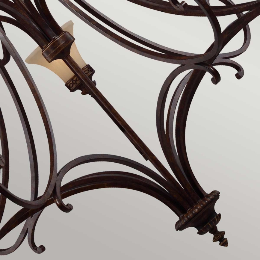 Feiss - Luster na reťazi DRAWING ROOM 18xE27/60W/230V