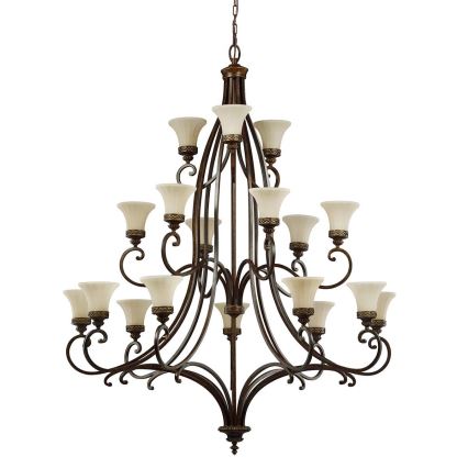 Feiss - Luster na reťazi DRAWING ROOM 18xE27/60W/230V