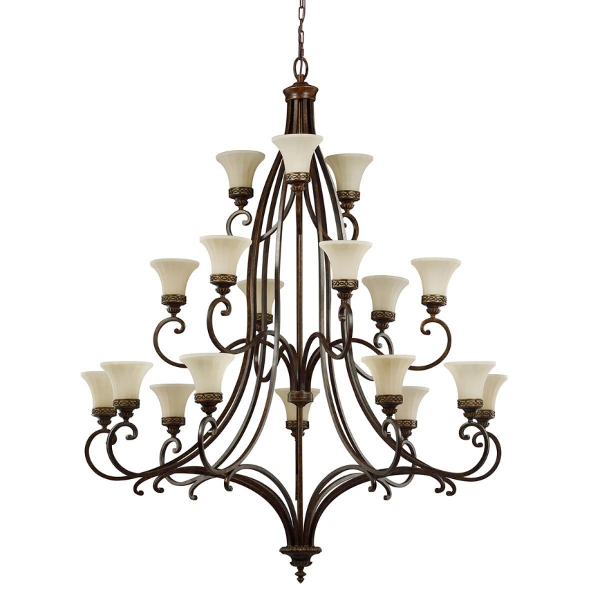 Feiss - Luster na reťazi DRAWING ROOM 18xE27/60W/230V