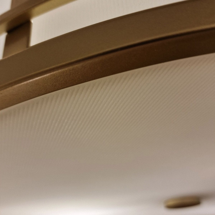 Feiss - Luster na tyči FUSION 3xE27/40W/230V zlatý